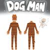Dog Man Halloween Costume For Kids Featuring Adorable Pitty Cat Design Perfect For Cosplay