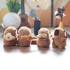 Capybara Plush Keychain Collectible Toy Short Fur Gift For Kids Teens Bag Charm