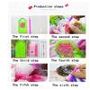 30x40cm Full Round Drill Round Drill Mosaic Fantasy Paintings  Interior Decoration