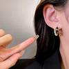 1 пара черных бархатных серег с искусственным жемчугом, женские роскошные серьги-гвоздики в стиле ретро для пирсинга, легкие серьги-гвоздики, ювелирные изделия, подарок