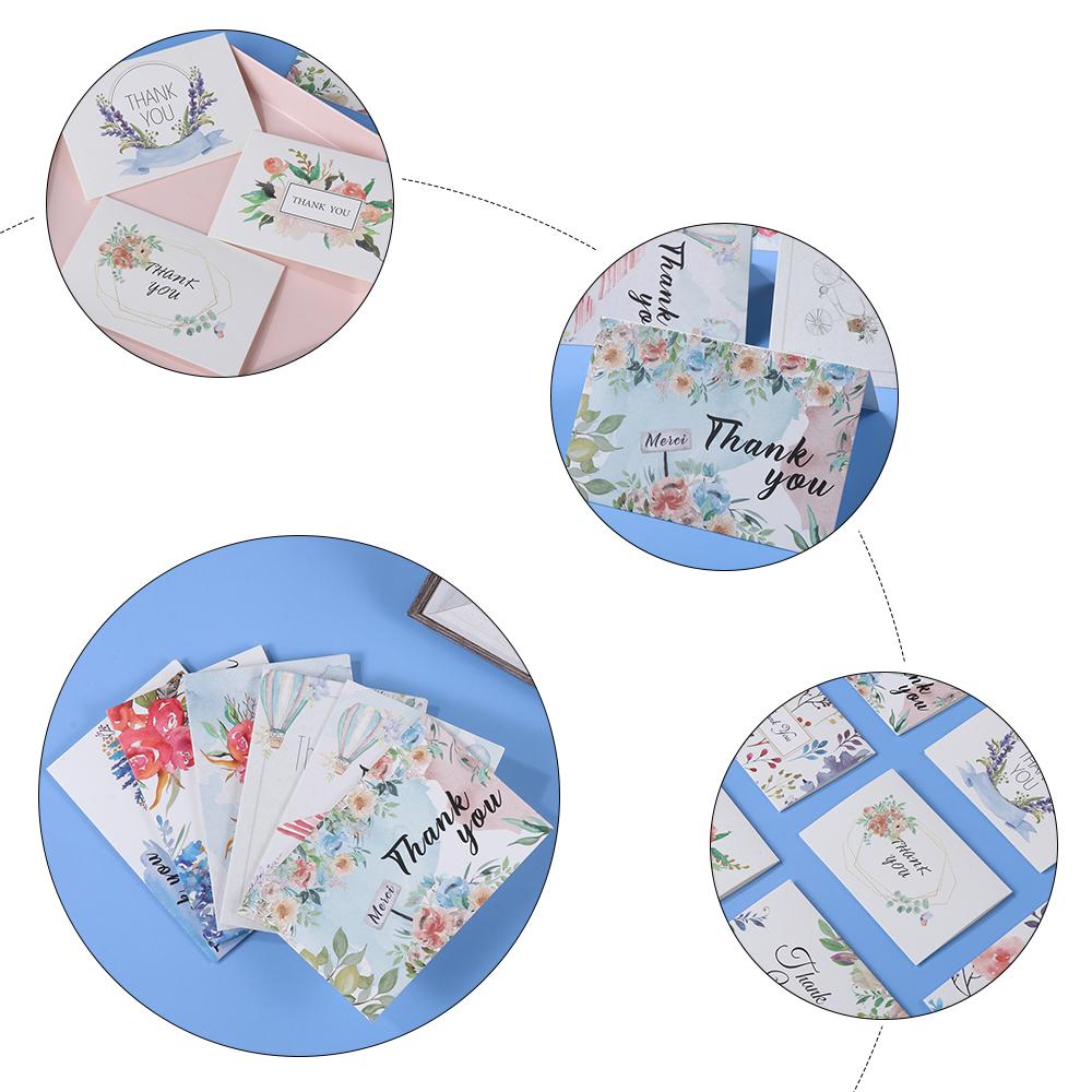 Labels Online Retail Express Appreciate Flower Thank You Letter Appreciate Cards "Thank You" Cards