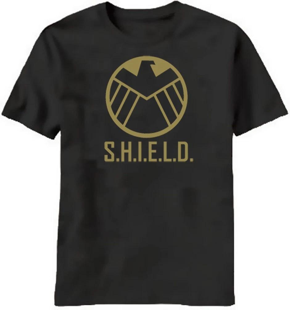 Агенты Щ.И.Т.. Рубашка Футболка SHIELD Мстители Снаряжение Женская Мужская Одежда