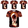 Стильная женская мужская аниме Блич 3D-принт Повседневная футболка С коротким рукавом Футболки Топы