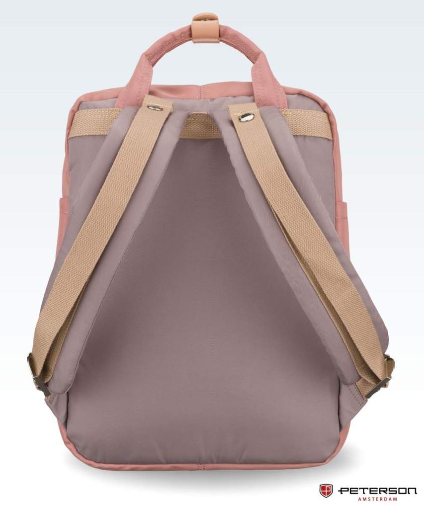 Plecak PTN GAMMA-0381 Woodrose-Gray