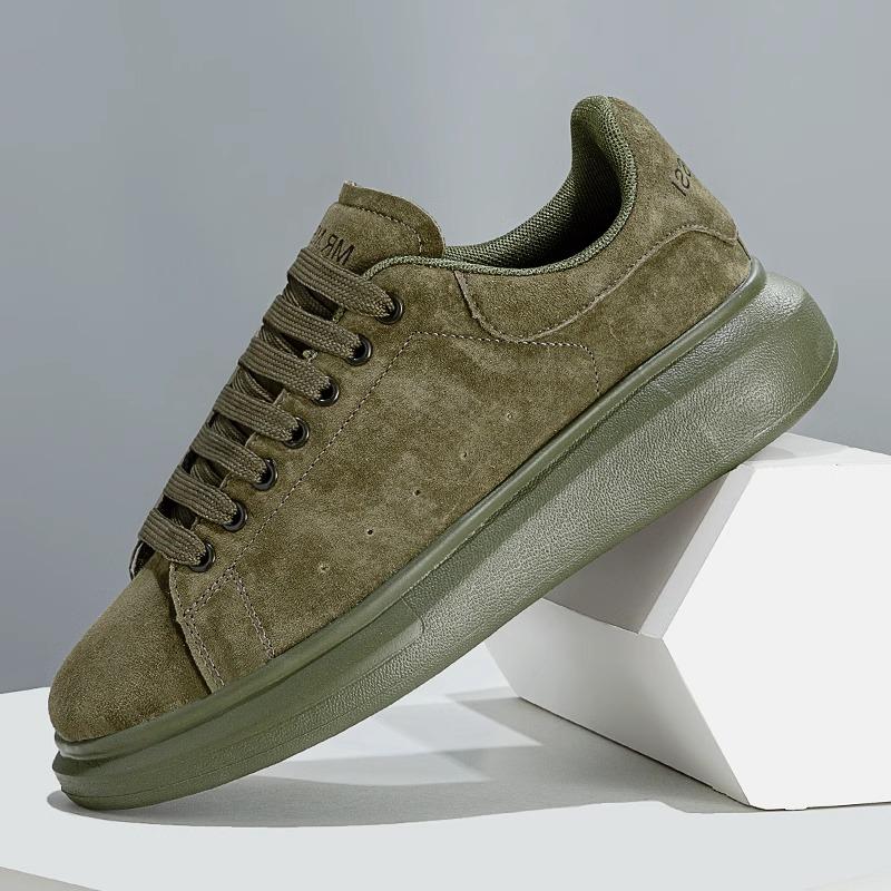 Мужская повседневная обувь из натуральной кожи, мужская спортивная обувь на толстой подошве, мужские и женские парные спортивные теннисные туфли, бесплатная доставка