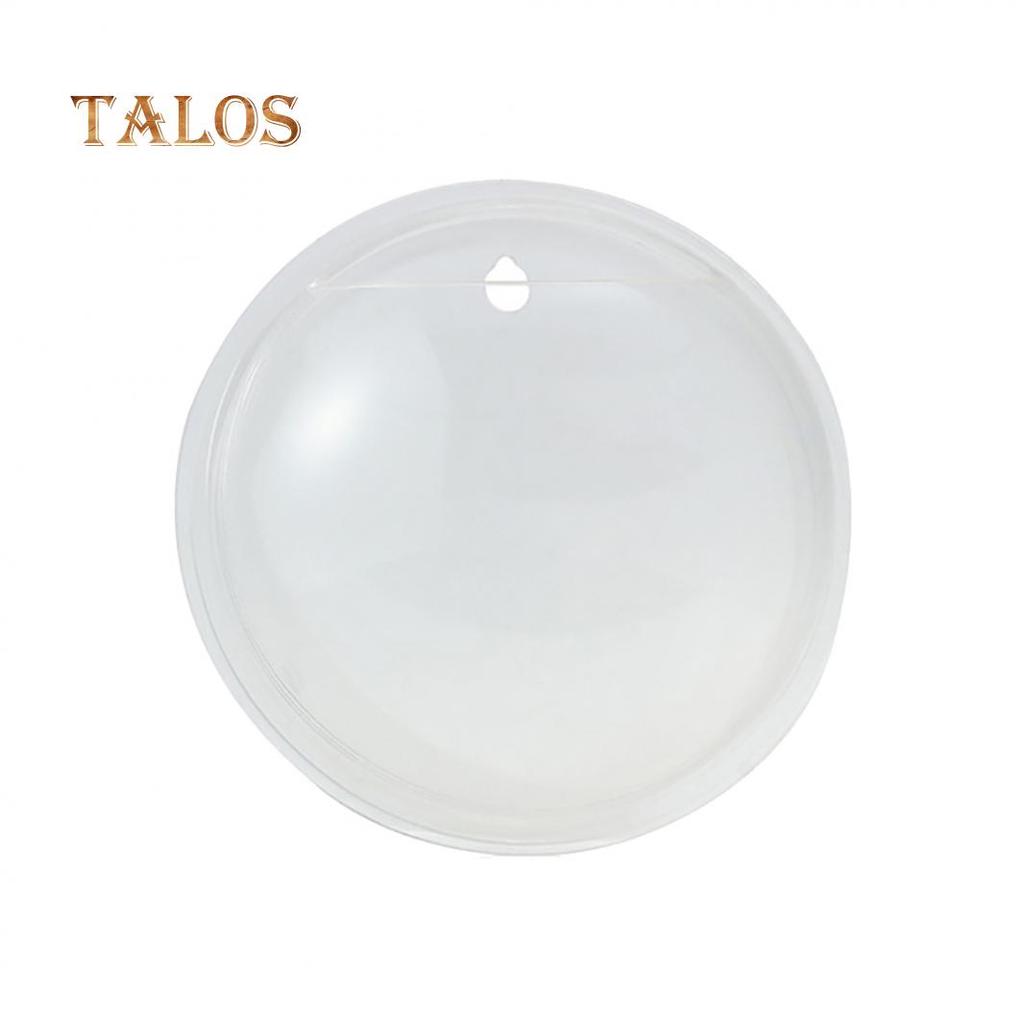 Creative Wall Mounted Clear Acrylic Round Fish Tank Flower Pot Vase Home Decor Decoration