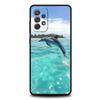 Чехол для телефона Samsung Galaxy A17 A15 A13 A51 A71 A41 A31 A21S A07 A03S A05 A35 A55 A23 A25 A33 A53 A73 5G Cover Океанский дельфин