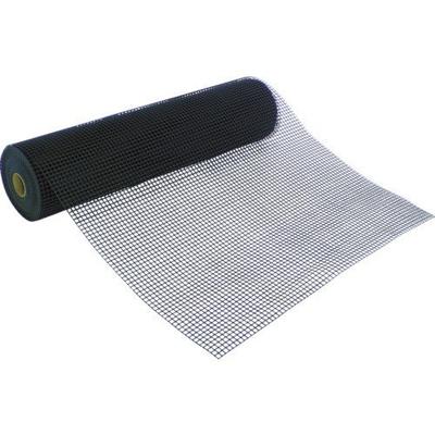 TRUSCO Многоцелевая сетка из смолы, Черная, 1 x 5 м, Ячейка 13 x 13 мм, T-H03PB-5M