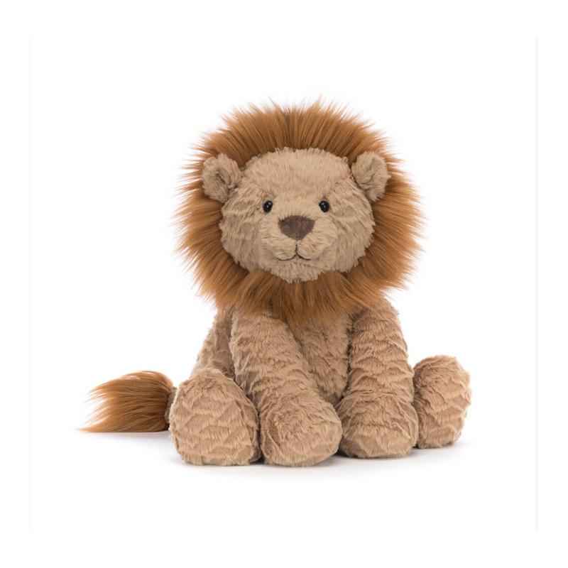 Soft Animal Plush Lion With Sponge Filling For Kids And Teens