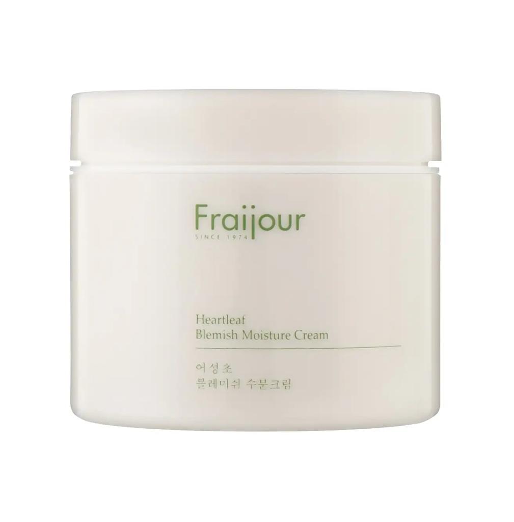 Moisturizing Cream for Sensitive Skin with Houttuynie Extract Heartleaf Blemish Moisture Cream Fraijour 100 Ml