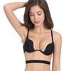 Сексуальное женское нижнее белье с глубоким U-образным вырезом Ecmln Push Up Bra U-образный сексуальный бюстгальтер без бретелек Тонкая половина чашки Нижнее белье Красота сзади