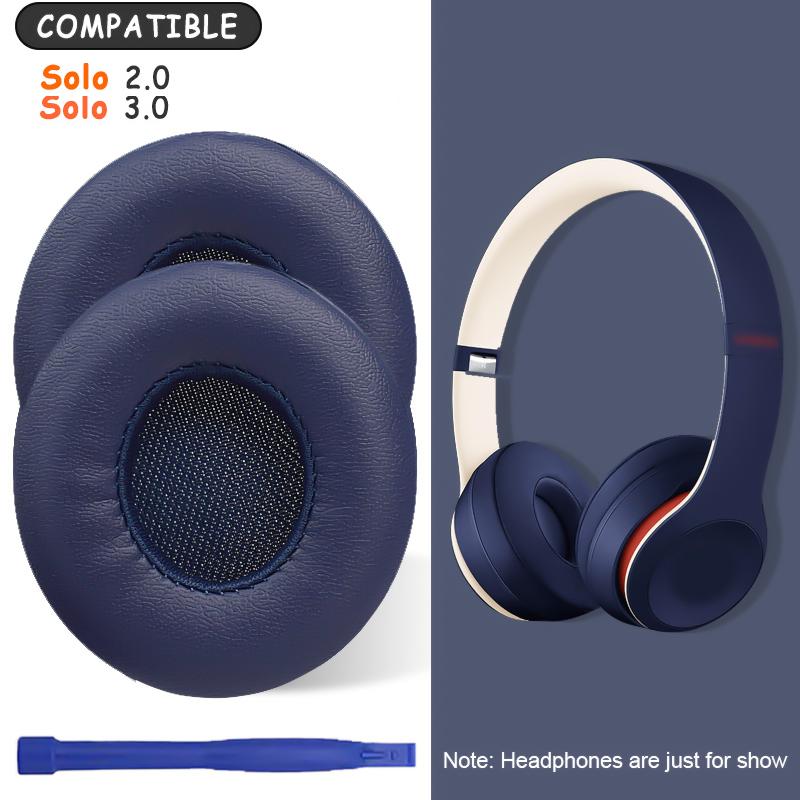Амбушюры для Beats Solo 2 Solo2 Амбушюры для наушников Solo 3 Solo3 Амбушюры для наушников Запасные части для наушников Поролоновая прокладка для гарнитуры