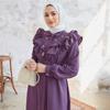Frilly Pearled Women Long Dress Abaya