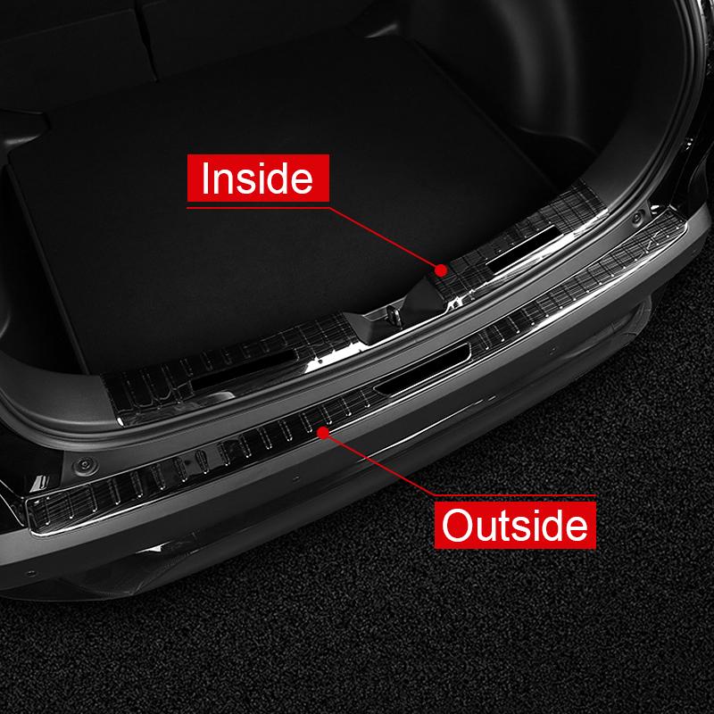 Автомобильные аксессуары для Toyota Corolla Cross XG10 2021 2022 2023 Гибридный задний бампер, накладка на порог багажника, защита педалей