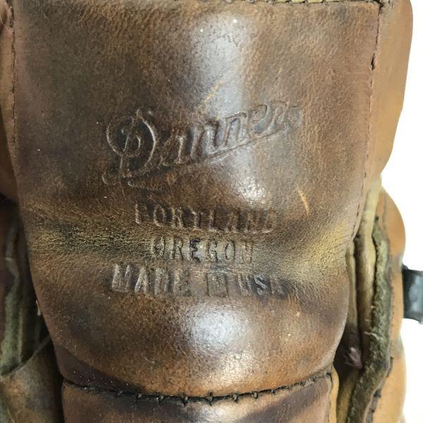 Danner TRAMLINE 54302 Горные ботинки Коричневые Сделано в США 9.5EE 27.5 Кожаные Треккинговые ботинки(ИСПОЛЬЗОВАЛ)