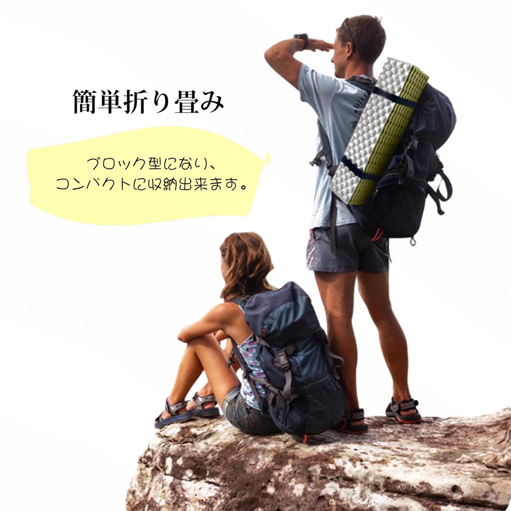 Camping Mat AYO Outdoor Mat Thickness Leisure Sheet Tent Mat Sleeping Bag Turquoise Army Green Silver (Waterproof / 2.5cm) +