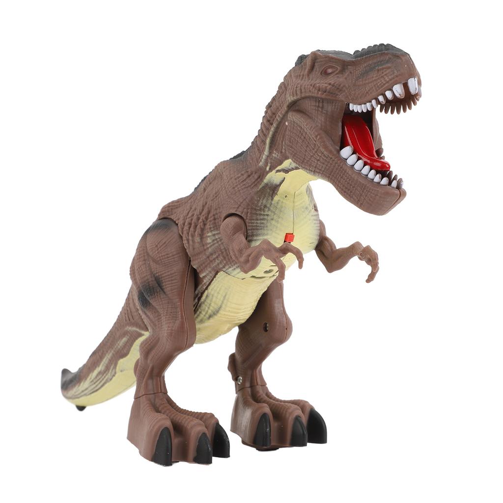 Dinosaur Toy Battery Powered Plastic with Light Roaring Sound Electric Walking Dinosaur Toy for Boys Girls Gift