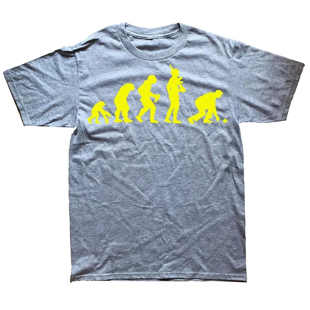 Новинка Потрясающая Эволюция Боулза Футболка Боулинг Уличная Одежда Короткий Рукав Подарок на День Рождения Летний Стиль Футболка Мужская Одежда