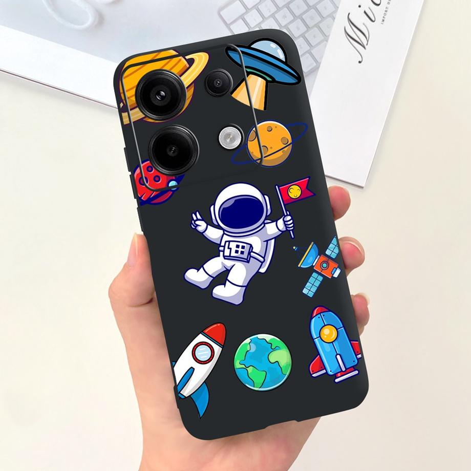 For Poco X6 Pro Case X6Pro Bumper TPU Silicone Soft Shockproof Back Cover for Xiaomi Poco X6 Pro Case Funda Jelly Fashion Print