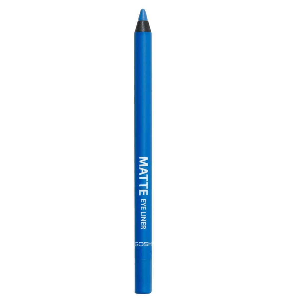 Gosh, Matte Eye Liner, Cream Pencil, Kohl Eyeliner, Crazy Blue, 1.2 g
