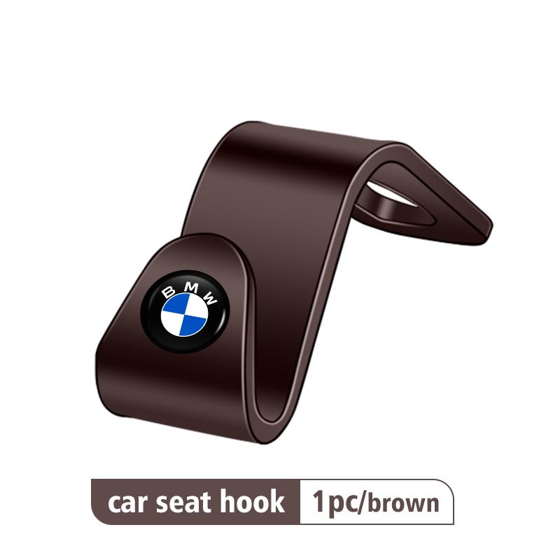 CXVA5 4Pcs Universal Car Seat Back Headrest Storage Hook Accessories For BMW G30 G20 M3 M5 E91 E92 E93 E36 E70 X3 X4 X5 X1 E39 F30