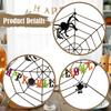 Halloween Spider Web Decoration Backdrop Versatile Creative Hanging Ornament Decor for
