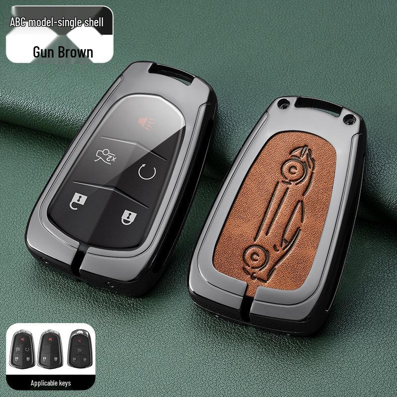 Премиальный металлический чехол для ключа Cadillac XT5, CT5, XT4, XT6, CT6, XTS, ATSL, CT4