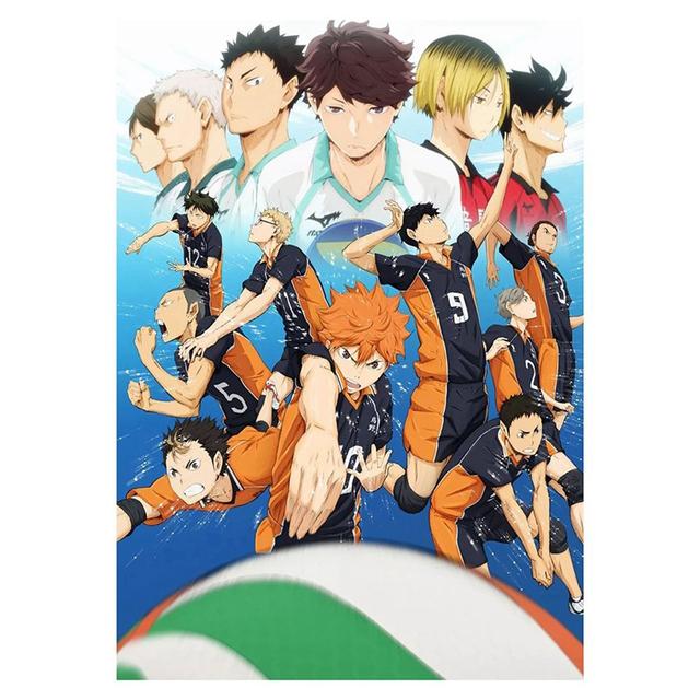 Аниме постер волейбол мальчик холст картина Haikyuu японский стиль мультфильм плакат Cuadros настенные художественные фотографии для гостиной