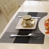 4 шт. набор коврик для стола с геометрическим узором из ПВХ, подставка для столовых приборов, кухонный стол, постельное белье, подставки для чашек для кофе, обеденный стол, салфетки, домашний декор