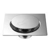 Round Pop Up Foot Floor Drain For Bathroom - Floor Cover Shower Room Push Down Drain Plug 10X10CM 12X12CM Or 15X15CM