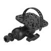 Fish Finder Mount Base Universal 360 degrees  Rotation Ball Mount Fish Finder Bracket Hex Base Electronic Fish Finder