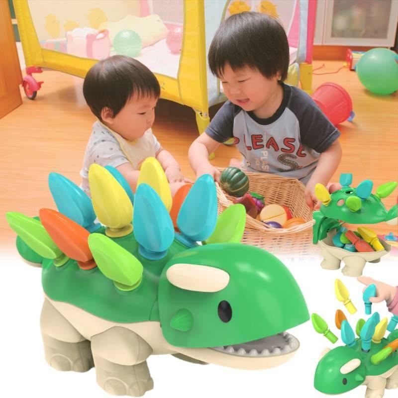 Dinosaur Sensory Fufufa Toys Educational Learning Toys Puzzle Hands On Game
