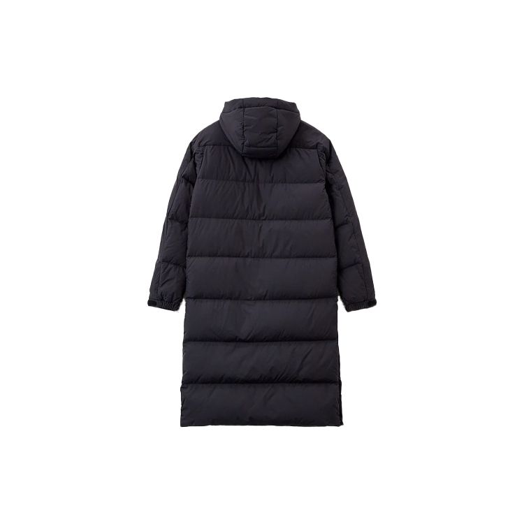 Adidas Длинное пальто 3ST с принтом логотипа и капюшоном, верхняя одежда унисекс, черный H20760