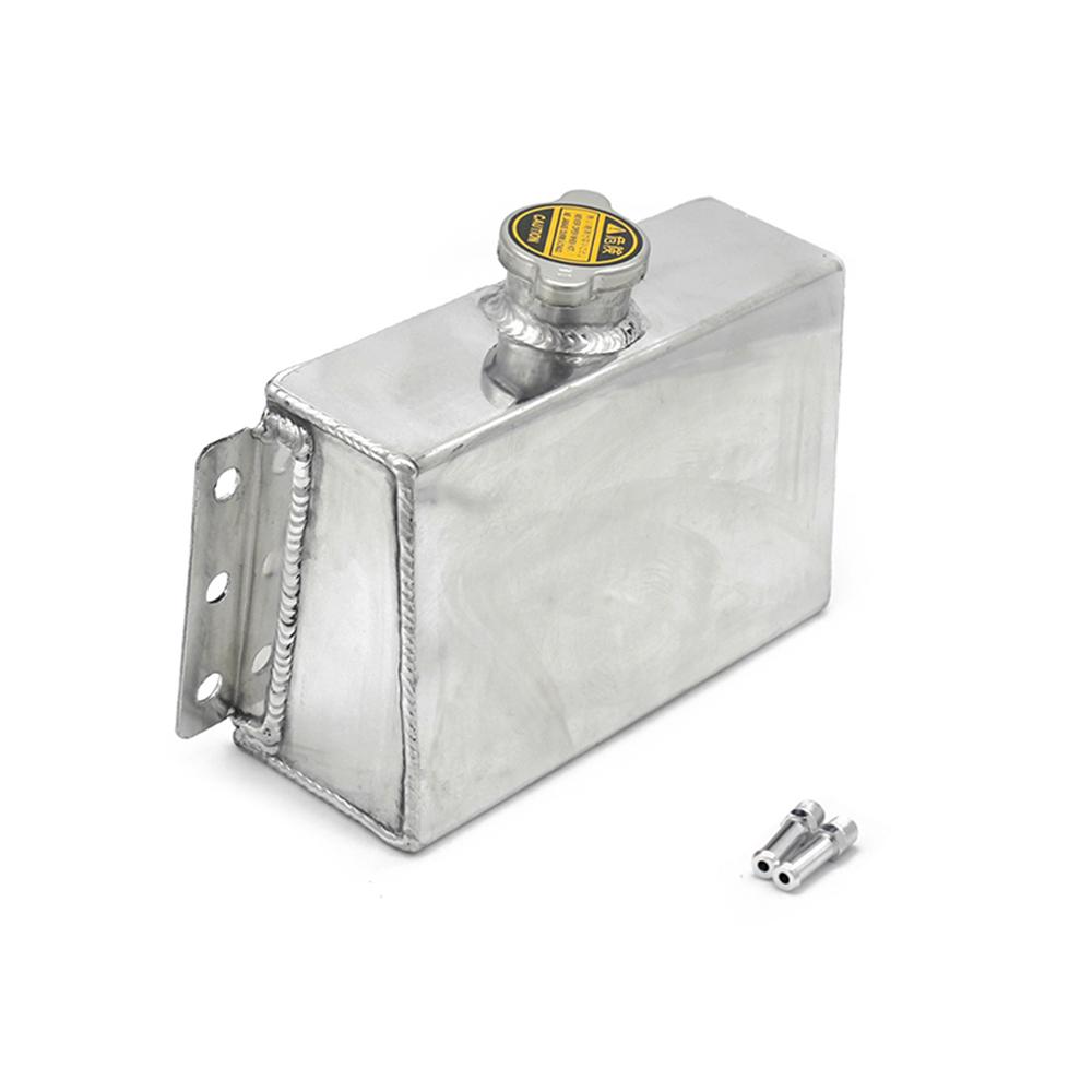1L Aluminum Coolant Expansion Fill Tank Reservoir Oil Catch Can Fuel Surge Tank For Honda Civic 240SX WRX