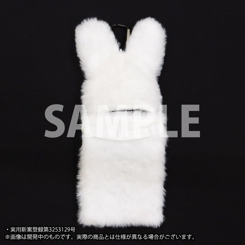 КОНЦ CO566 nui. Чехол для карт Hug Plushie Кролик Белый Маленький Размер