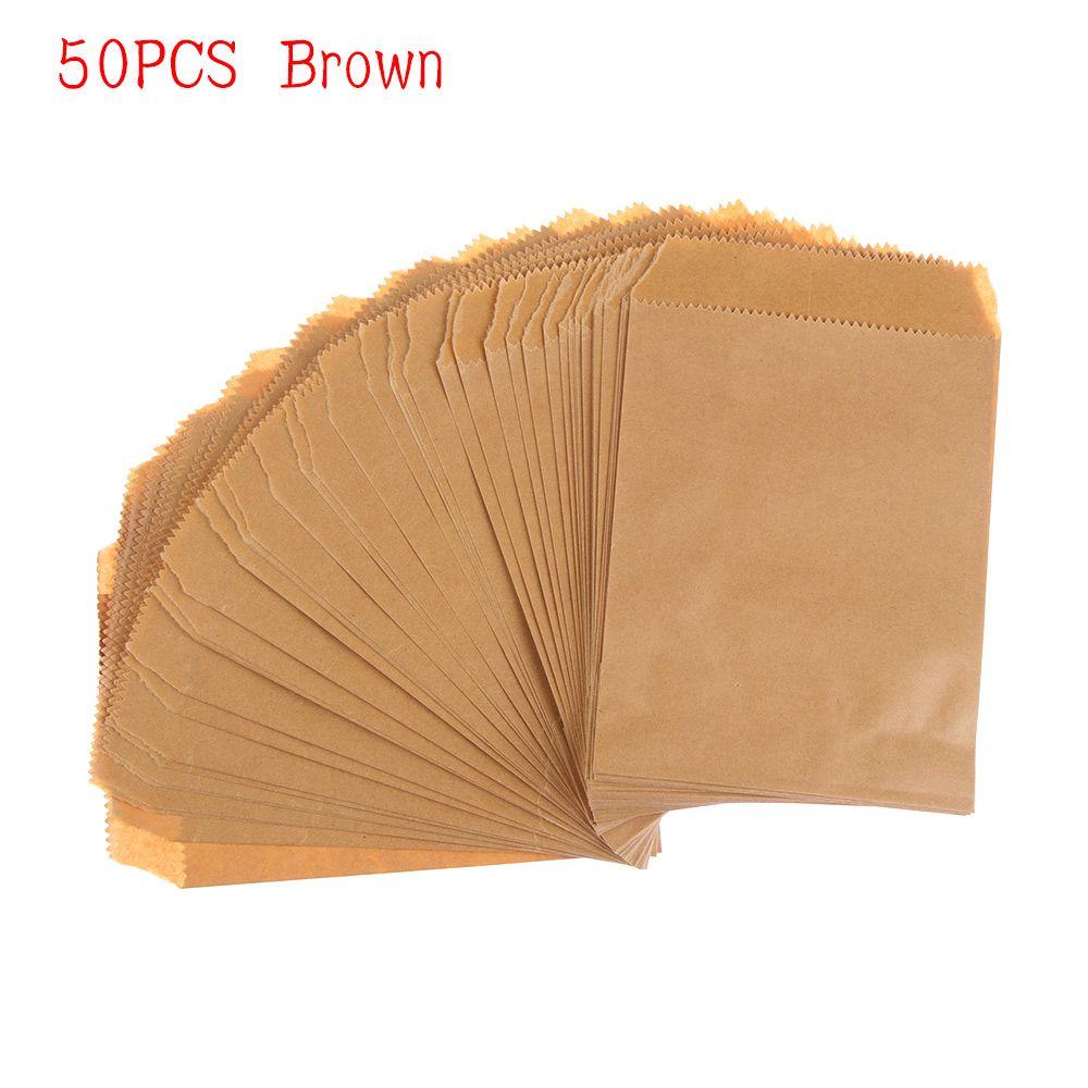 Упаковочные материалы Wave Dot Пакеты для выпечки конфет, печенья Пакет из крафт-бумаги Мешок для попкорна Упаковочный мешок