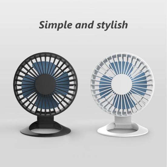 3-скоростной настольный регулируемый мини-портативный бесшумный USB-вентилятор охлаждения для домашнего офиса
