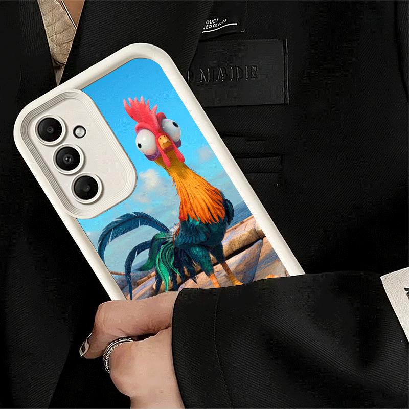 Чехол для телефона Samsung Galaxy S26 S25 Ultra S24 FE Курица Курица Петух Чехол S23 Plus S22 + S21 S20 5G Мягкий Силикон Funda