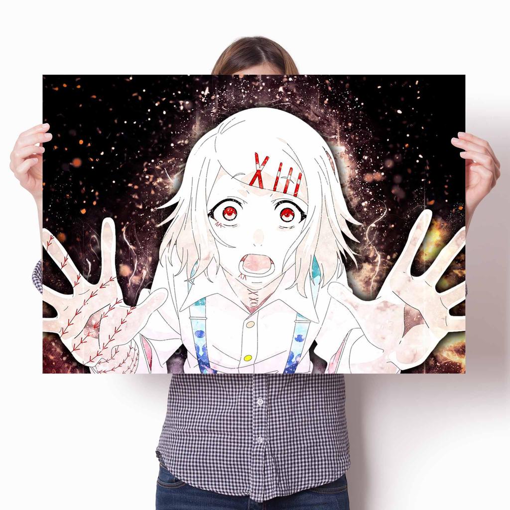 Аниме рисунок Токийский гуль плакаты украшения стены книги по искусству домашний декор спальня дети Kawaii декор комнаты гостиная диван холст плакат