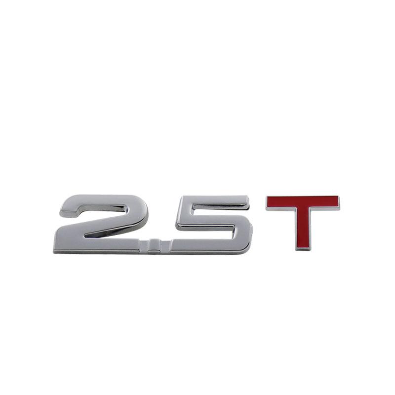 3D Премиум 1.5T 1.8T 2.0T 2.2T 2.4T 2.5T 2.6T 2.8T 3.0T Логотип для автомобиля Капот Крыло Багажник Задняя Часть Задний Капот Наклейка Эмблема Значок Стикер