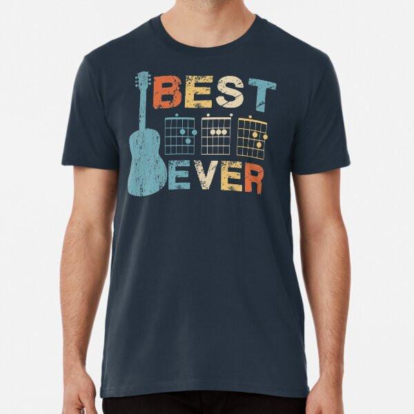 Best Dad Ever Guitar Chords Musician Funny F S to 5XL Made in the AU/USA T-Shirt Mens Womens Tees Top