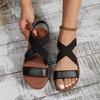Summer New Women's Flat Roman Sandals with Non-slip Rubber Sole Fashion Women's Shoes