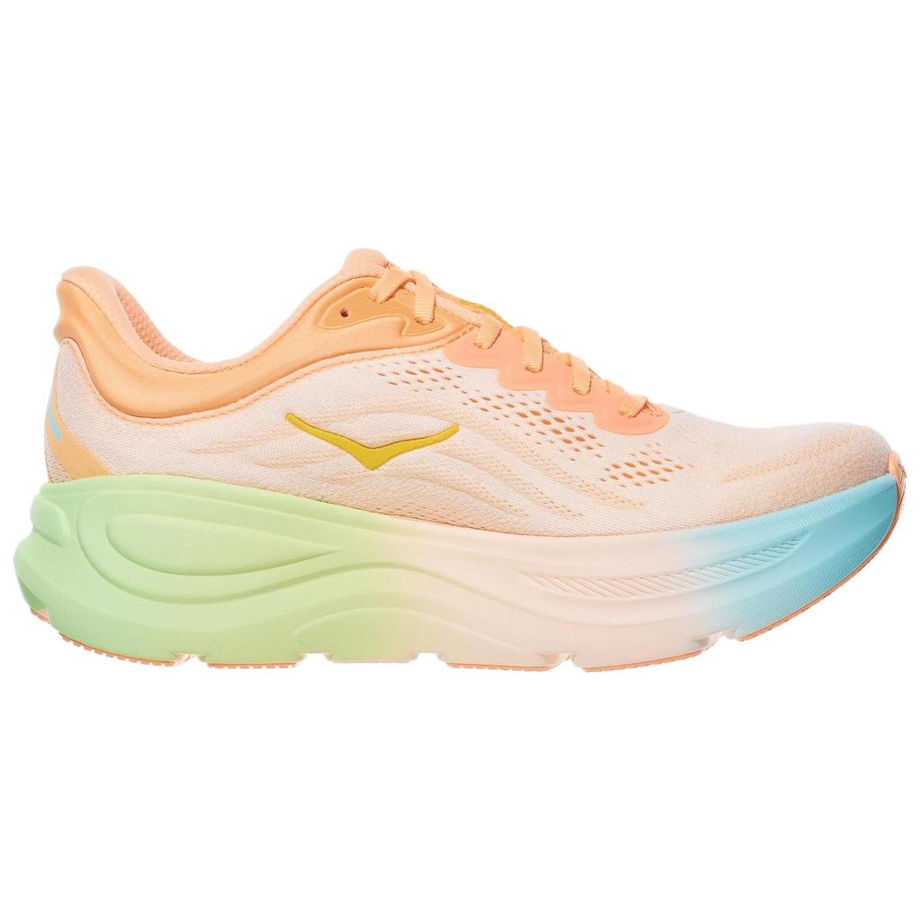 HOKA Bondi 9 Морозный Бледно-мандариновый Мужские Кроссовки Разноцветные 1162011-FSTP