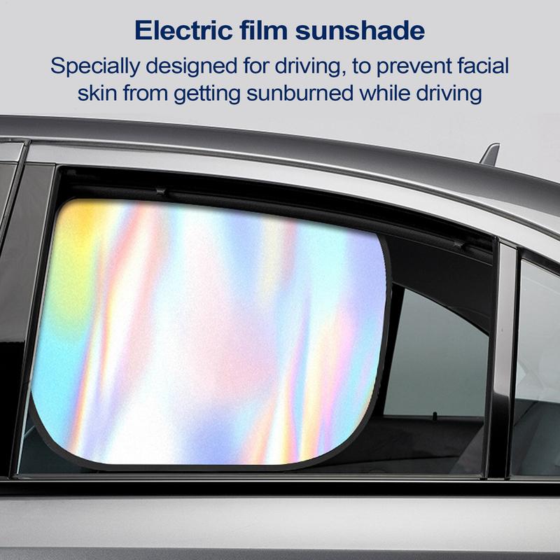 Sunshades For Car Window Automotive Window Sunshades Reusable Protection Removable Static Adhesion For Automotive Truck Vehicle