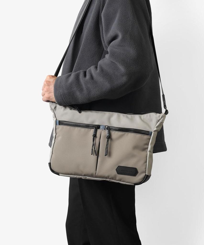En Сумка-кроссбоди с принтом для мужчин 527102 [LANVIN Bleu] (бежевый) Нет.
