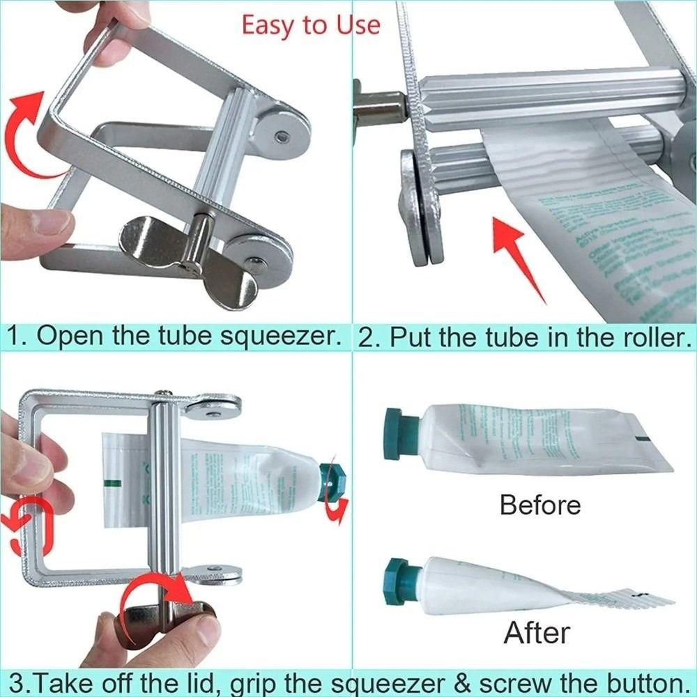 Экономящие труд Ролики для тюбиков зубной пасты Ручной вращающийся дозатор зубной пасты Масляная краска