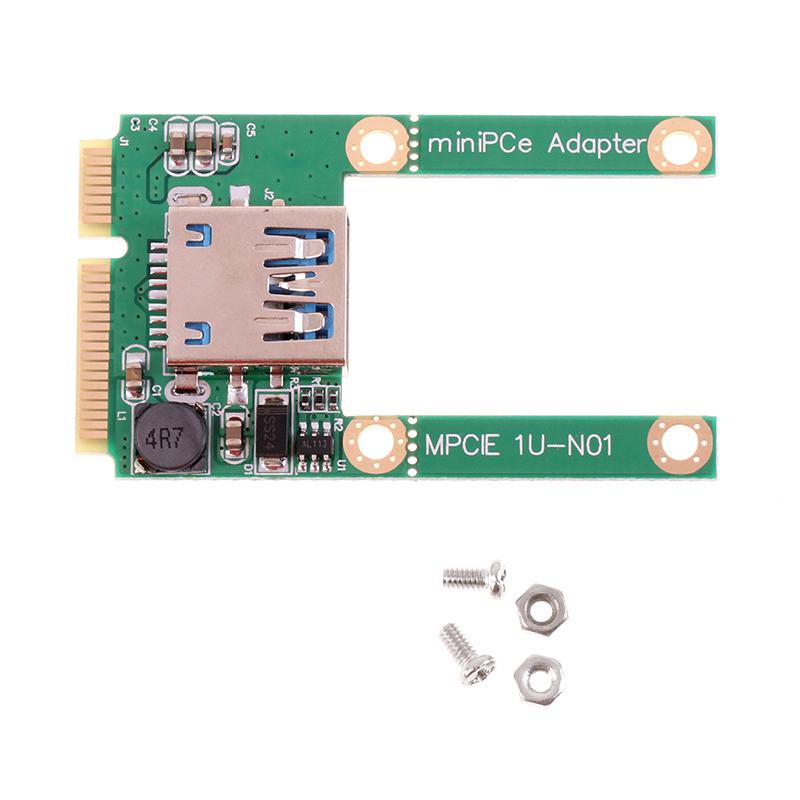 Карта расширения Mini Pci-E - Usb3.0 для ноутбука, переходник, адаптер для карты расширения с винтовыми соединениями