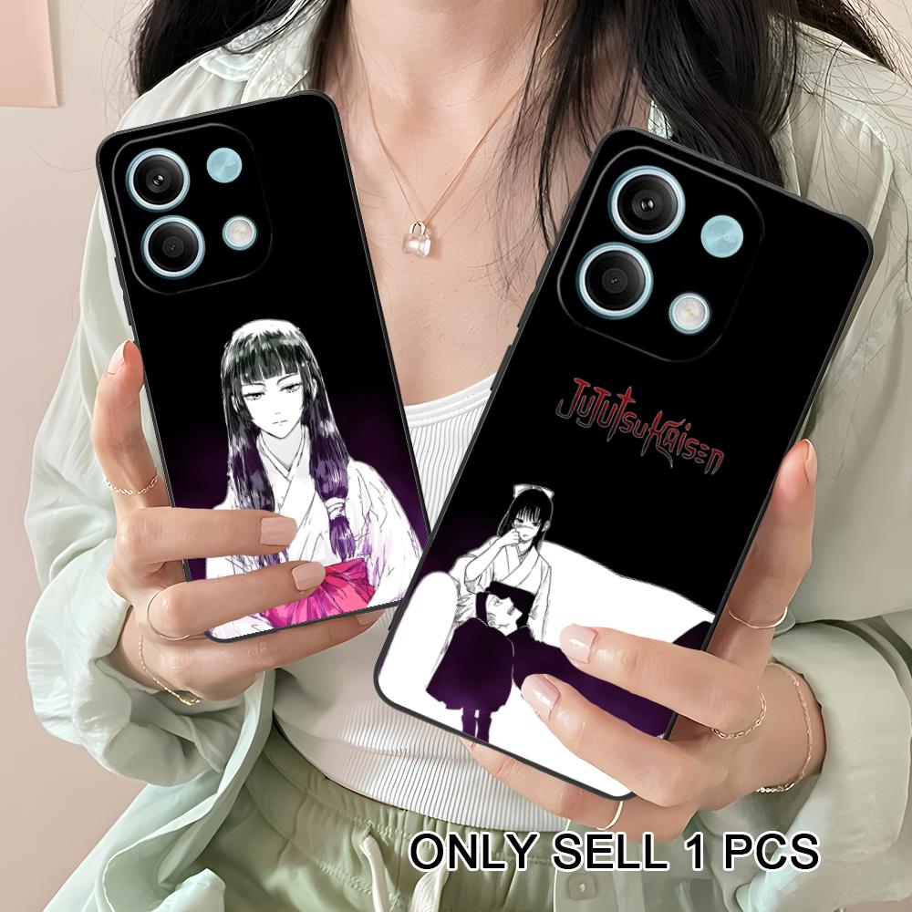JJK Utahime Iori Матовый ТПУ чехол для мобильного телефона для Xiaomi Redmi 15 14 13 12 A5 3 2 1 C Plus 4G 5G Цветная печать