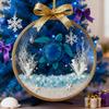 Christmas Decoration Ocean Series Acrylic Ornaments Xmas Hanging Decor with Ocean Themes Festive Gift for Home And Tree Display