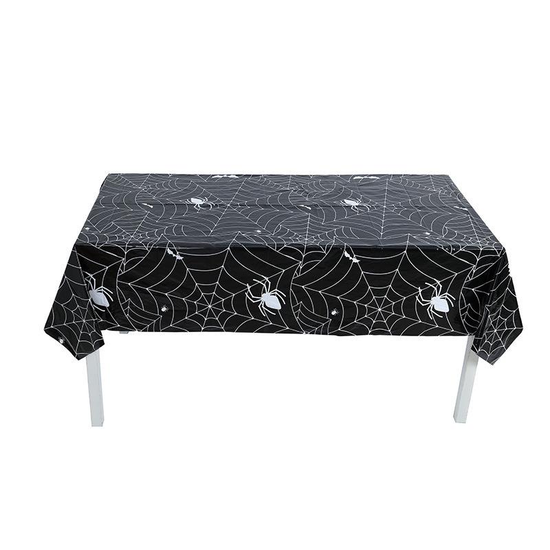 Halloween Decorative Tablecloth Spider Web Halloween Tablecloth Halloween Themed Party Decorative Tablecloth
